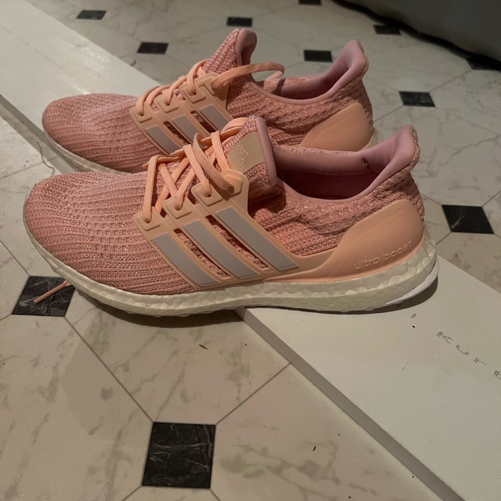 Pink ultra boosts